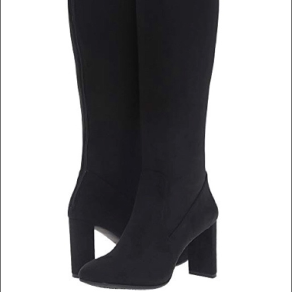 NWT Nine West Kellan Tall Boots - 6 - Black